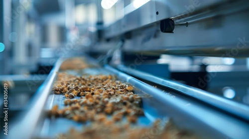 The latest technology in automated feeding allows for specific rations to be dispensed for each individual animal improving their health and productivity. photo