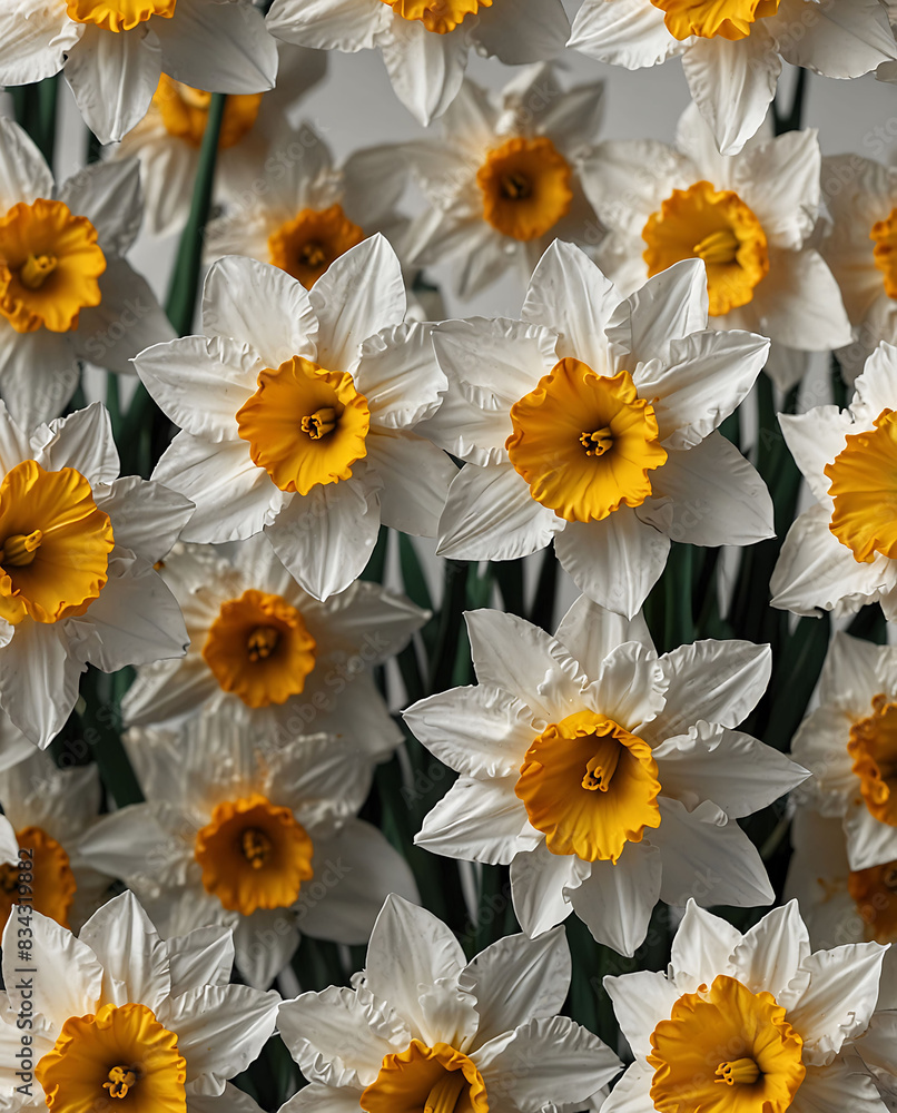 Obraz premium bouquet of daisies Pattern for tumbler