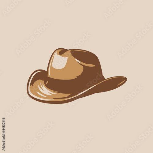 Travelers Hat Vector Illustration   Adventure, Explorer, Journey, Headwear, Icon