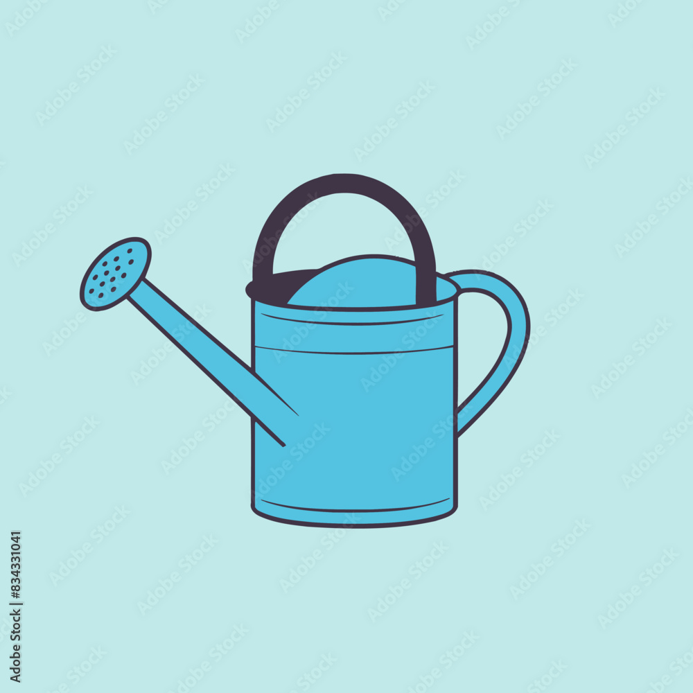 Watering Can Vector Illustration Gardening, Plant, Water, Tool, Icon Watering Can Vector Illustration Gardening, Plant, Water, Tool, Icon