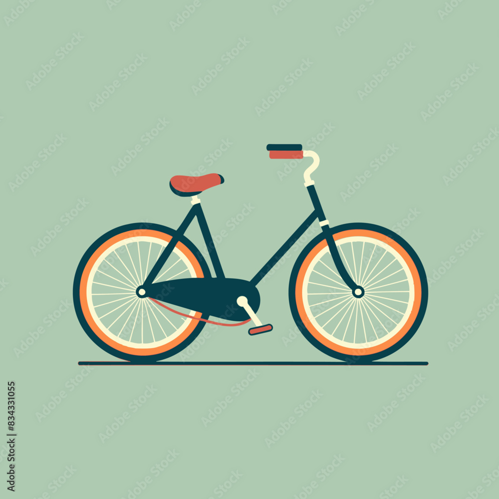 Bicycle Vector Illustration Transport, Cycling, Icon Bicycle Vector Illustration Transport, Cycling, Icon
