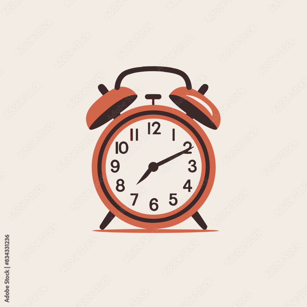 Alarm Clock Logo Vector Illustration Time, Wake up, Alert, Timepiece, Icon Alarm Clock Logo Vector Illustration Time, Wake up, Alert, Timepiece, Icon