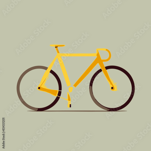 Bicycle Vector Illustration   Transport, Cycling, Icon