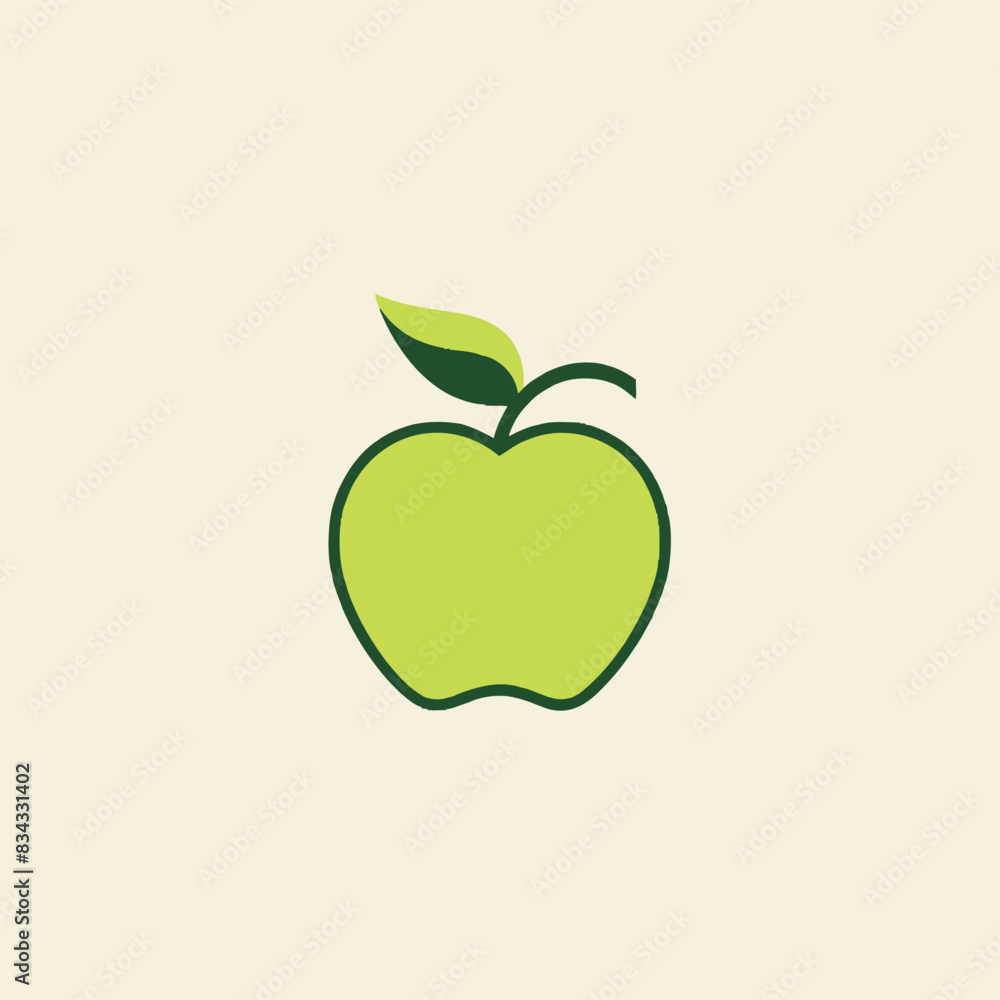 Apple Vector Illustration Fruit, Healthy, Red, Fresh, Icon Apple Vector Illustration Fruit, Healthy, Red, Fresh, Icon