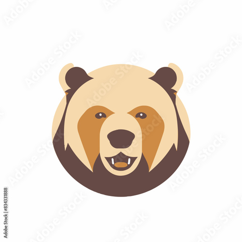 Bear Vector Illustration   Wildlife, Animal, Mammal, Nature, Icon