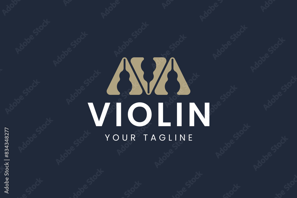 violin logo vector icon illustration violin logo vector icon illustration