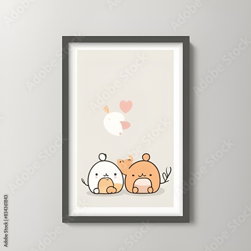 cute aesthetic poster print