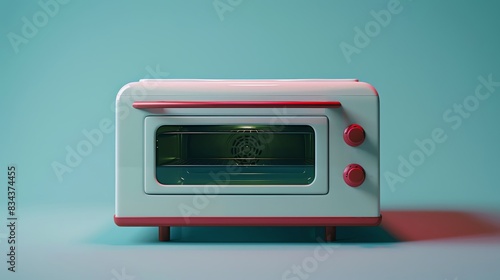 3D rendering of an icon, Lab oven Used for drying and sterilizing glassware and other lab equipment photo