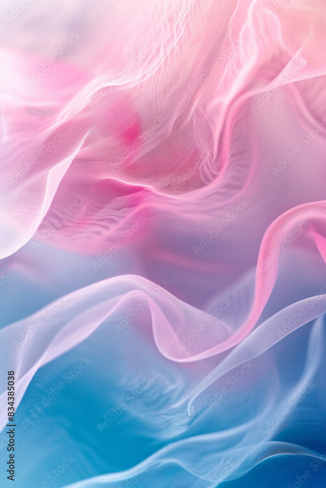 Obraz premium Soft, gradient mesh backgrounds in modern colors like soft pinks and blues. 