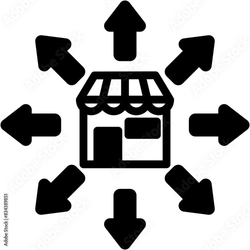 Retail Expansion Icon