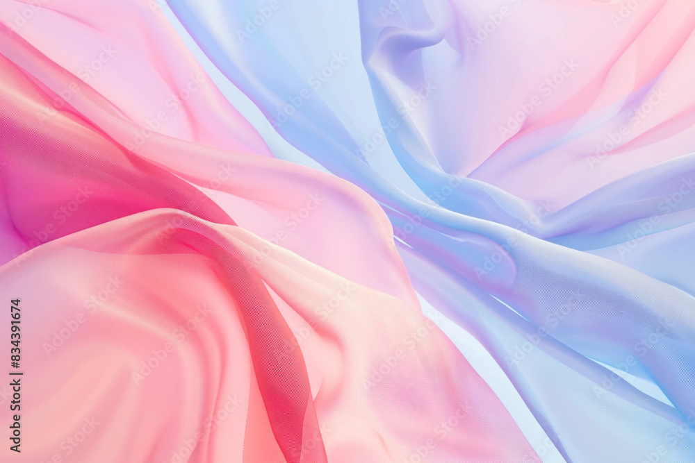 Obraz premium Soft, gradient mesh backgrounds in modern colors like soft pinks and blues. 