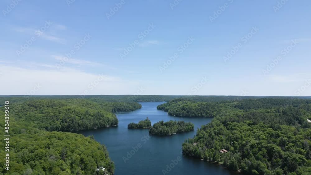 Raven Lake, Dorset Ontario Drone Raven Lake, Dorset Ontario Drone