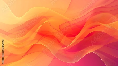 An abstract gradient background from soft orange to copper