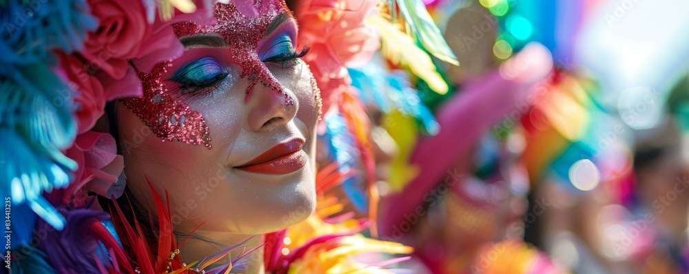 This pride parade Attendees will see intricate costumes and makeup. Express your creativity and pride. This pride parade Attendees will see intricate costumes and makeup. Express your creativity and pride.