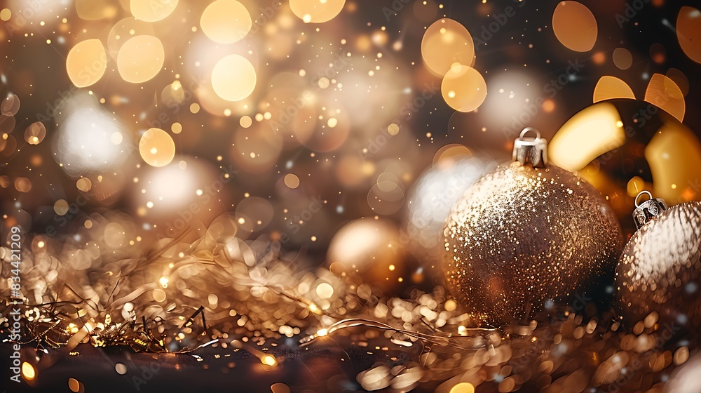 Rustic celebration background with wooden textures, fairy lights, and floral decorations Rustic celebration background with wooden textures, fairy lights, and floral decorations