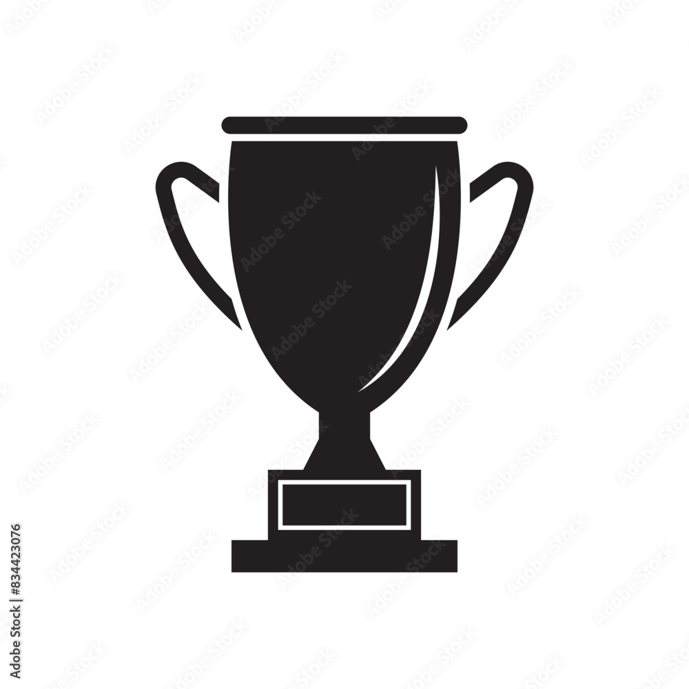 Trophy Cup icon, logo isolated on white background Trophy Cup icon, logo isolated on white background
