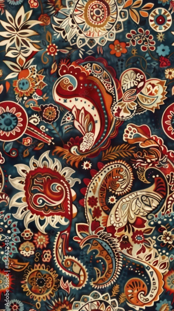 Bohemian Pattern with Free-Spirited and Artistic Designs Covering Eclectic and Vibrant Styles Bohemian Pattern with Free-Spirited and Artistic Designs Covering Eclectic and Vibrant Styles