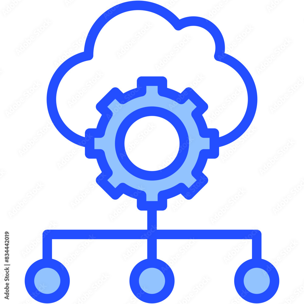 Cloud Computing Icon Cloud Computing Icon