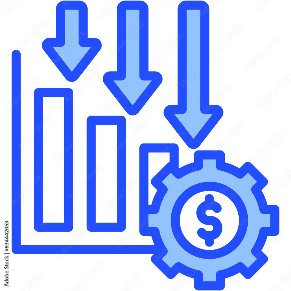 Obraz premium Reduce Icon