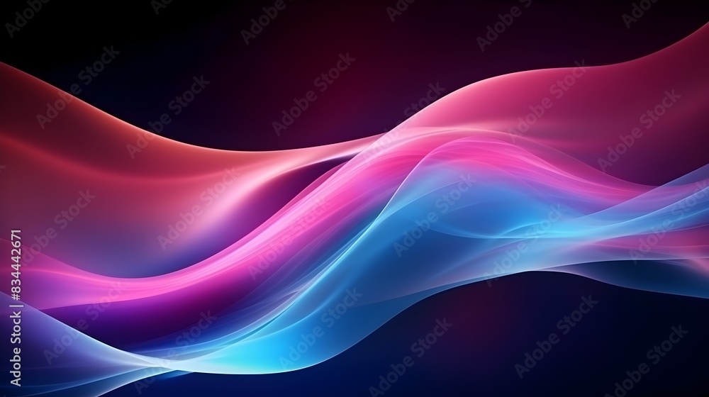 Futuristic Neon Wave Background with Glowing Bokeh Lights and High-Speed Movement Futuristic Neon Wave Background with Glowing Bokeh Lights and High-Speed Movement