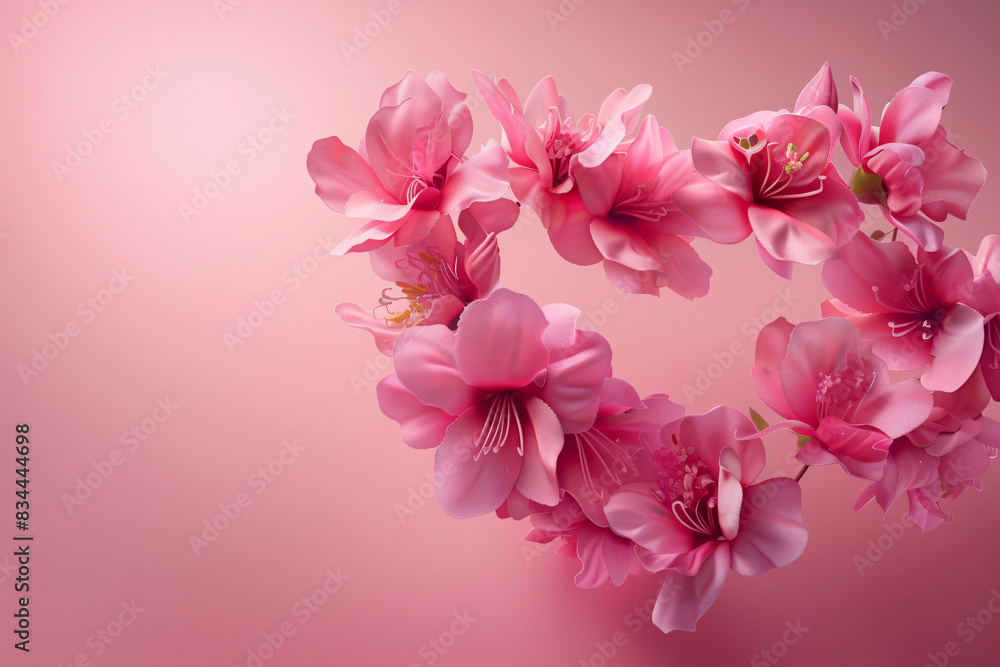 Pink blossom of a cherry tree in spring Pink blossom of a cherry tree in spring