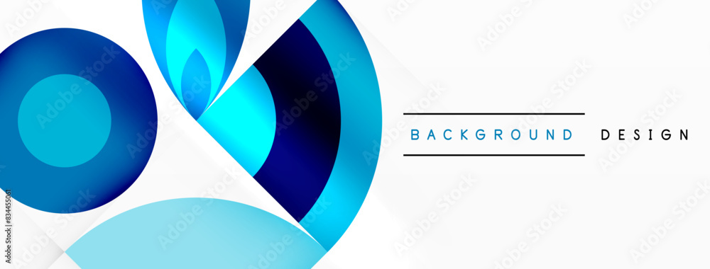 Circles and petals. Geometric beautiful abstract minimal template for Wallpaper, Banner, Background, Card, Book Illustration, landing page Circles and petals. Geometric beautiful abstract minimal template for Wallpaper, Banner, Background, Card, Book Illustration, landing page
