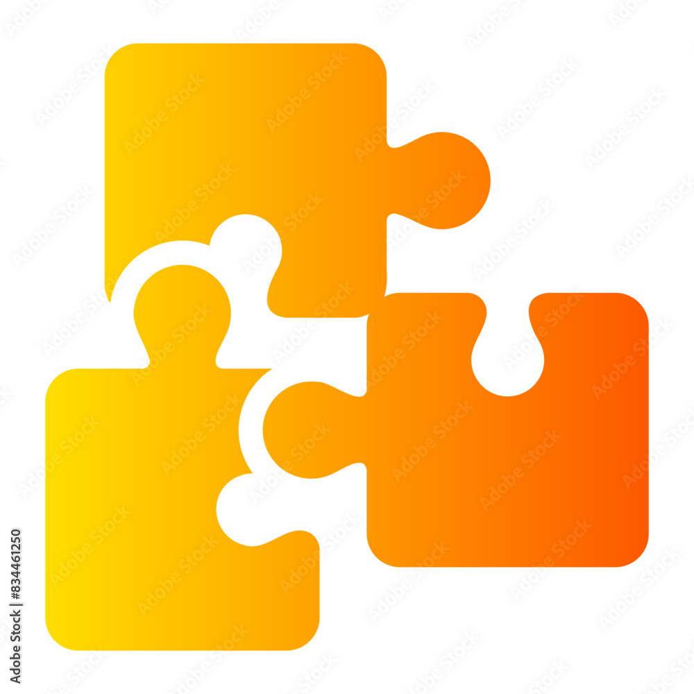 puzzle Gradient icon puzzle Gradient icon
