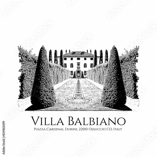 Villa Balbiano This luxury villa is available for exclusive private rentals and wedding