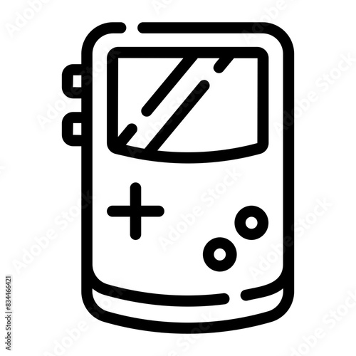 game console Line Icon