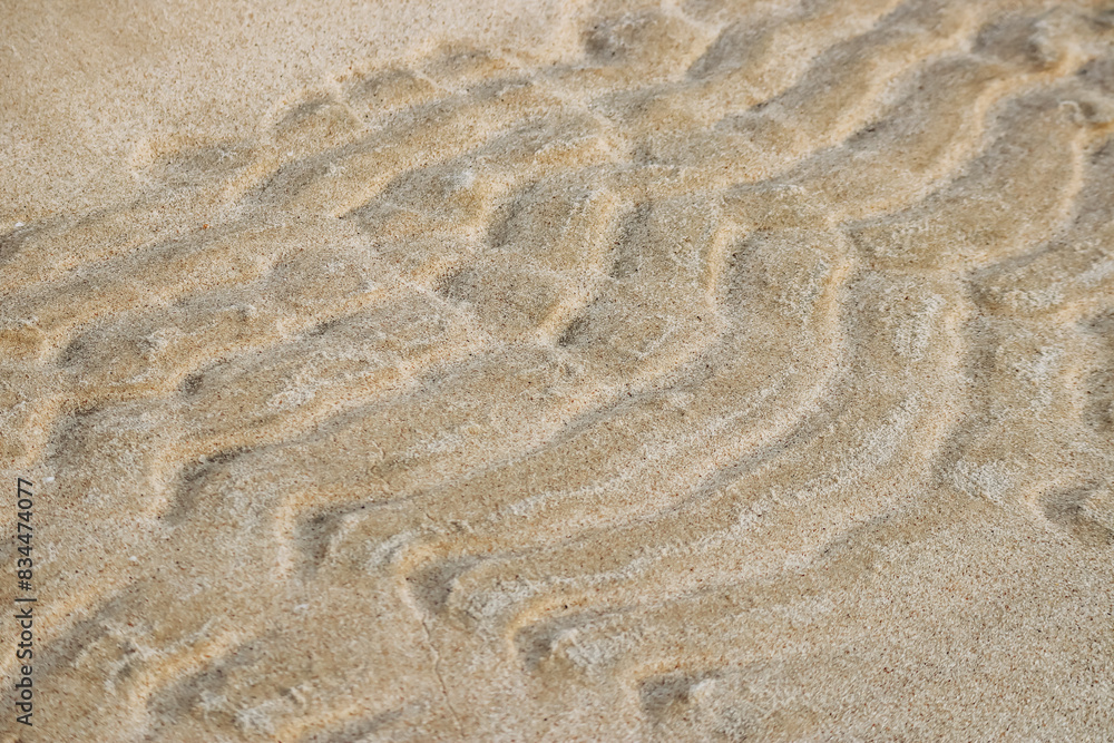 Sandy desert in Qatar, in the southern part of the country Sandy desert in Qatar, in the southern part of the country