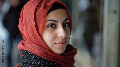 She wore her hijab with pride photo