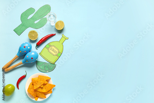 Mexican maracas with nachos...