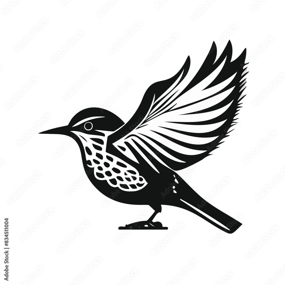 Fototapeta premium Vector logo bird