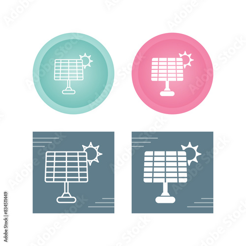 Solar Panel Vector Icon