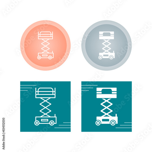 Lifter Crane Vector Icon