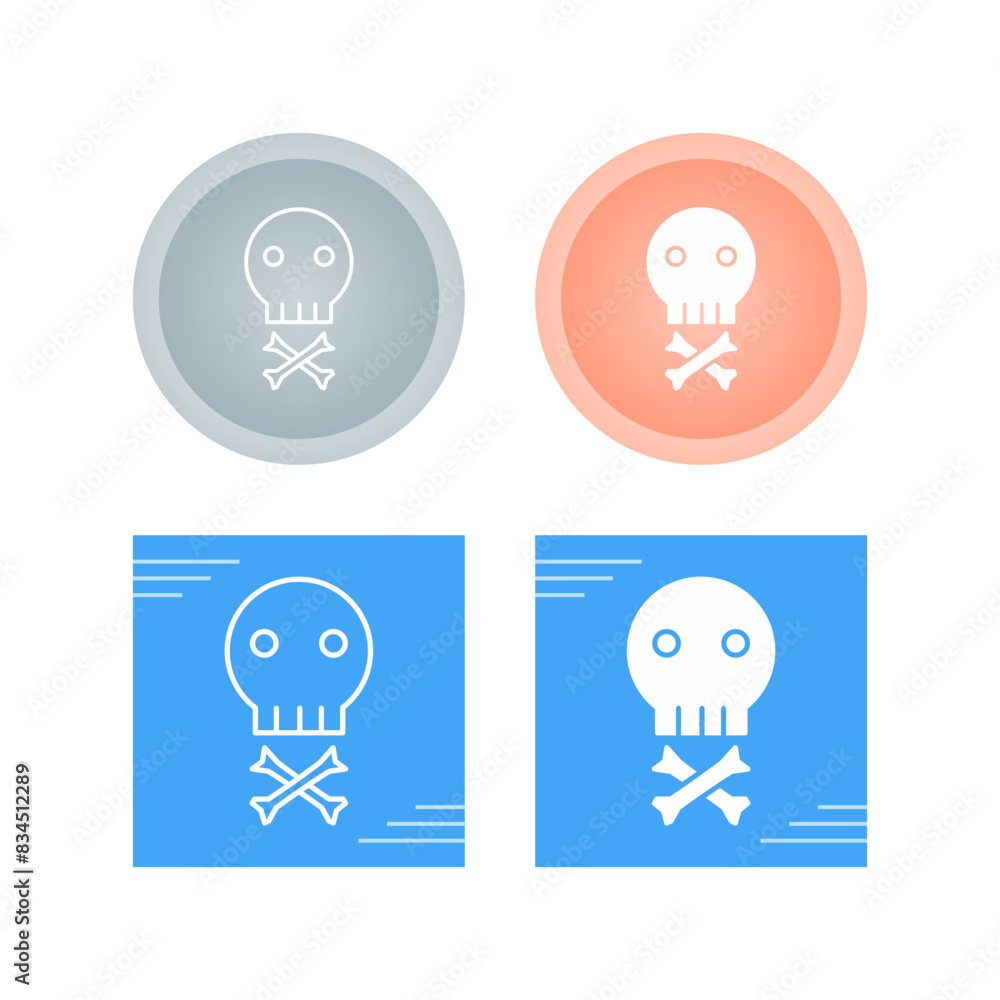 Pirate Sign Vector Icon