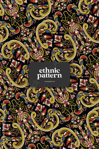 Javanese Ethnic illustration for background
