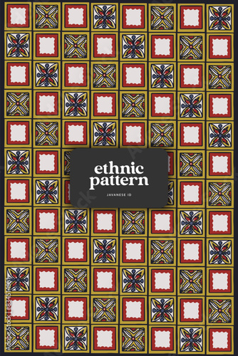 Javanese Ethnic illustration for background
