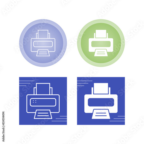 Printer Vector Icon