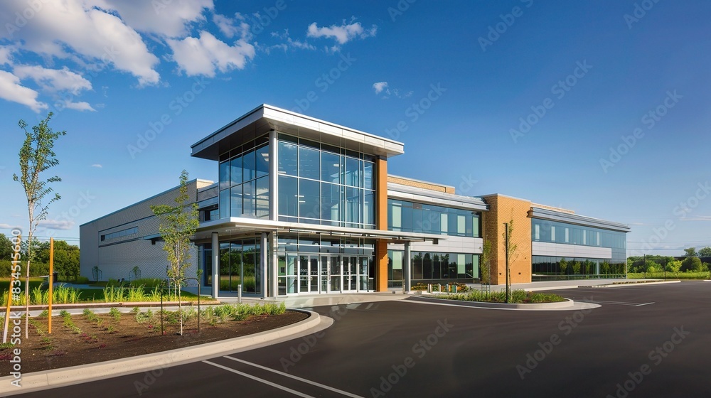Outpatient Building of a Hospital: A Comprehensive View of the Facilities, Equipment, and Medical Professionals in Action Outpatient Building of a Hospital: A Comprehensive View of the Facilities, Equipment, and Medical Professionals in Action