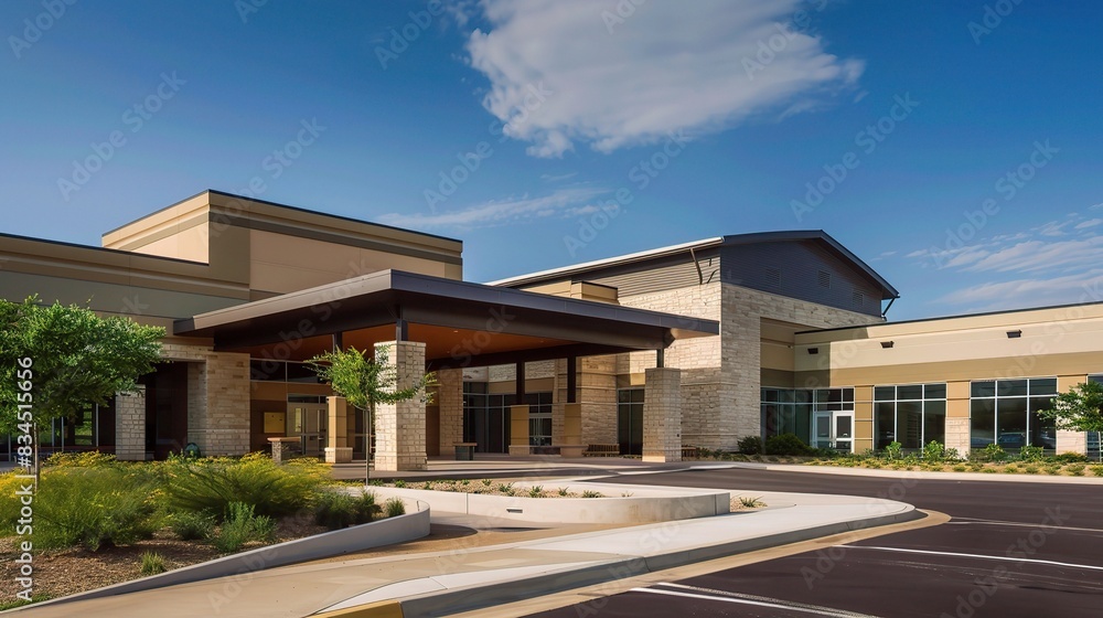 Outpatient Building of a Hospital: A Comprehensive View of the Facilities, Equipment, and Medical Professionals in Action Outpatient Building of a Hospital: A Comprehensive View of the Facilities, Equipment, and Medical Professionals in Action