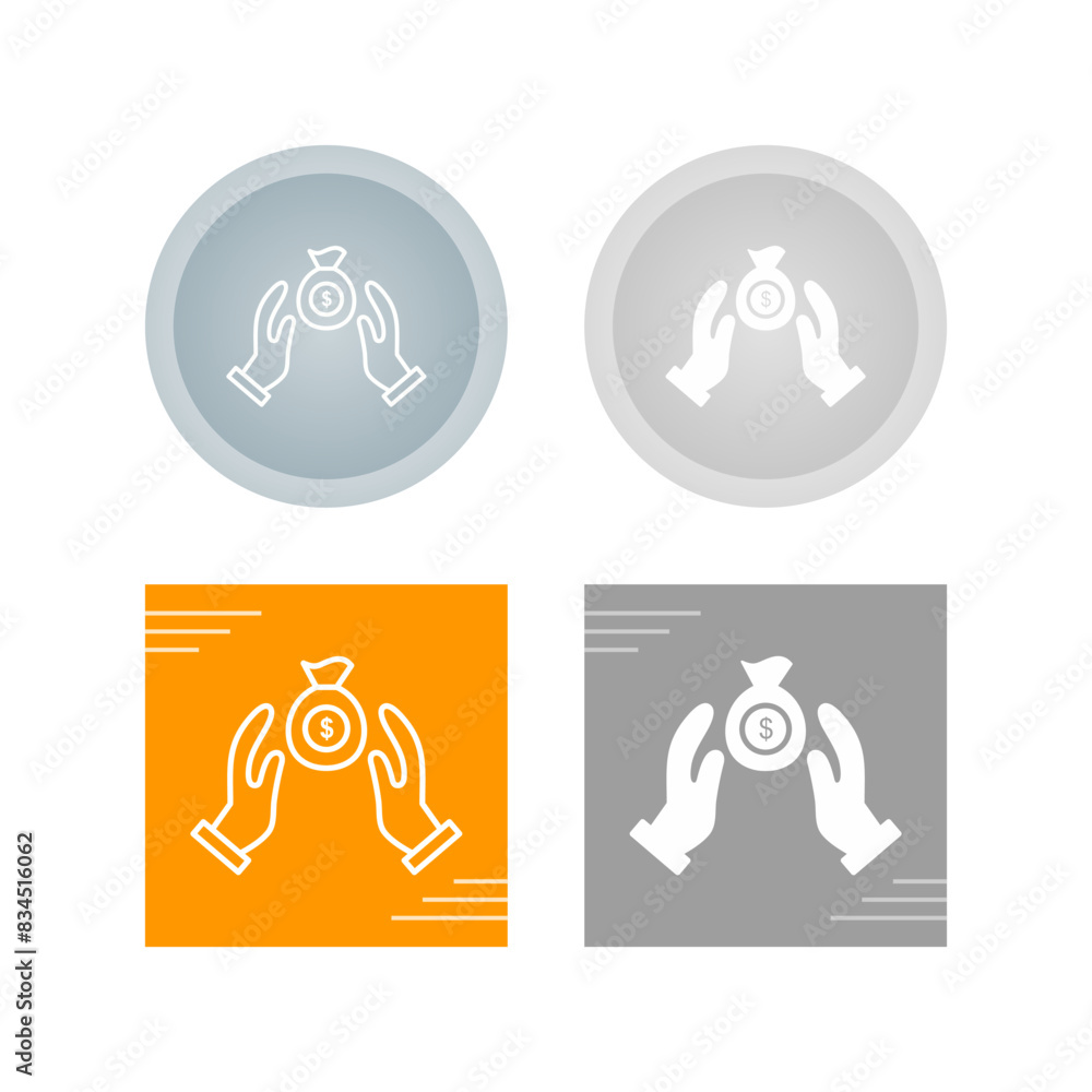 Secure Money Vector Icon Secure Money Vector Icon