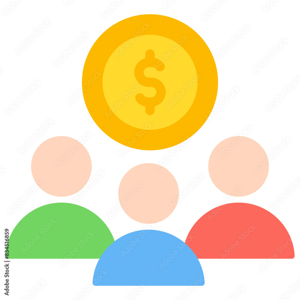 Sales Team Icon Sales Team Icon