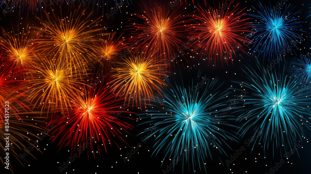 Experience the timeless celebration with classic firework texture in highquality flat illustration. Experience the timeless celebration with classic firework texture in highquality flat illustration.