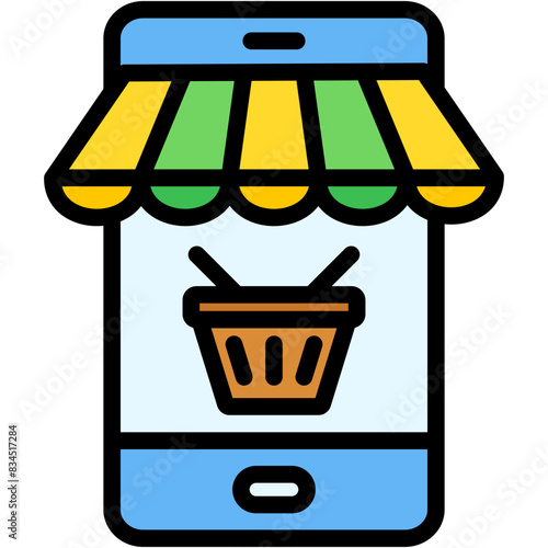 Mobile Store Icon