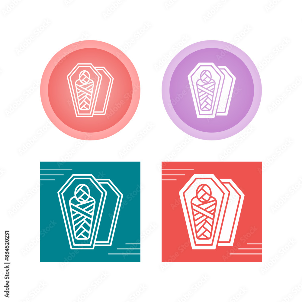 Mummy Vector Icon Mummy Vector Icon