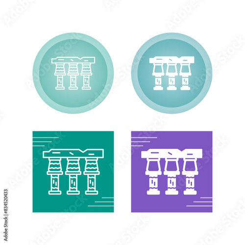 Luxor Temple Vector Icon