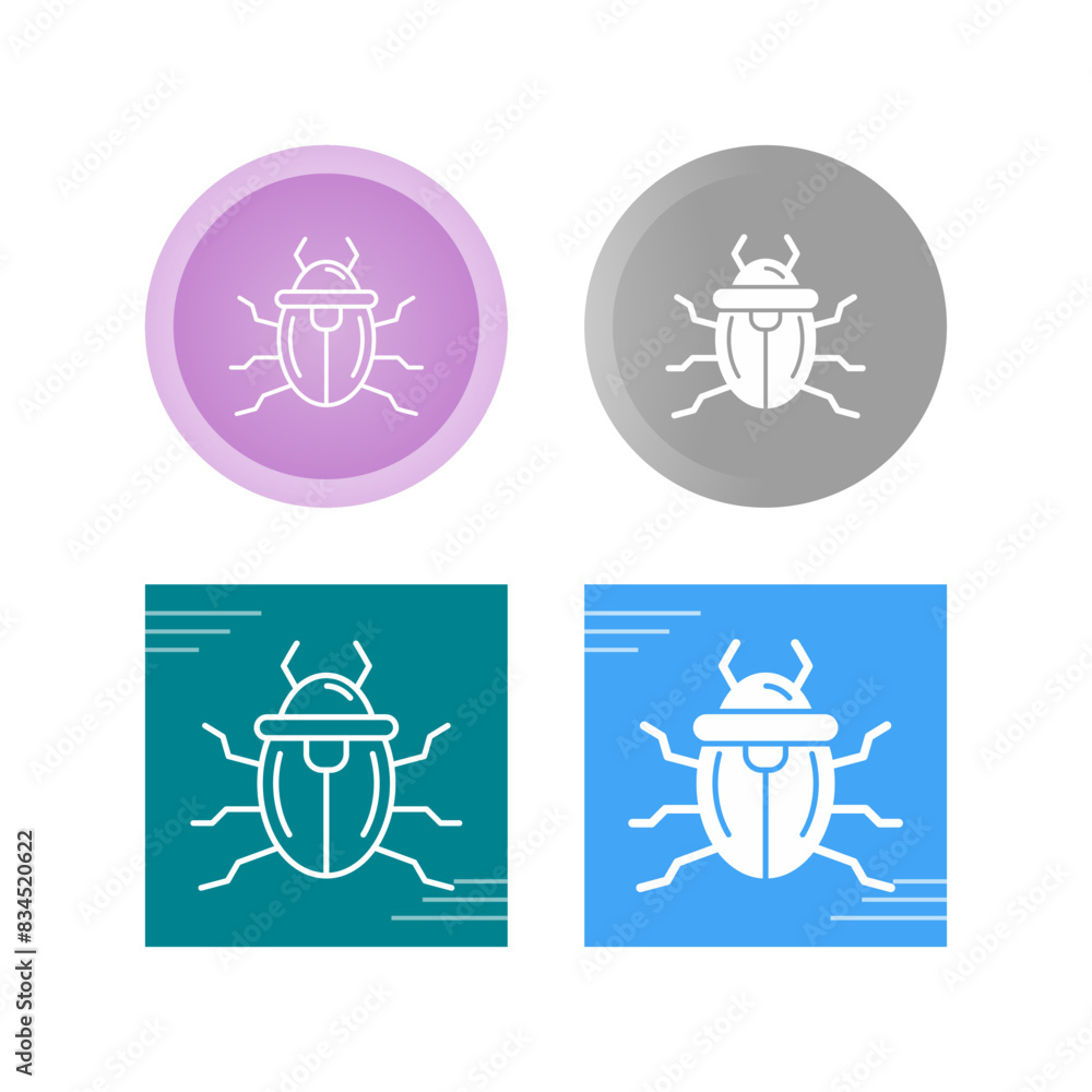 Beetle Vector Icon Beetle Vector Icon