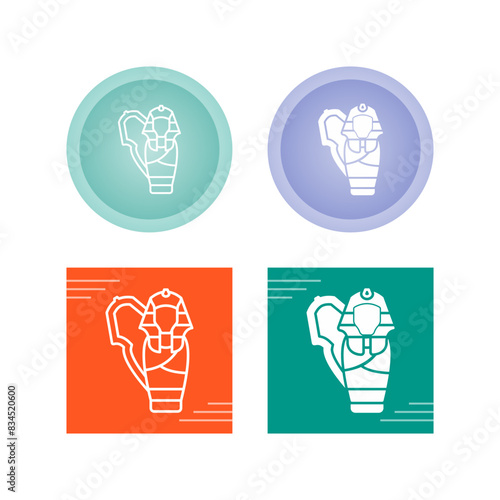 Sarcophagus Vector Icon