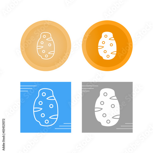 Potato Vector Icon
